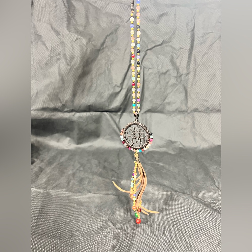 Bohemian Multicolor Beaded Necklace